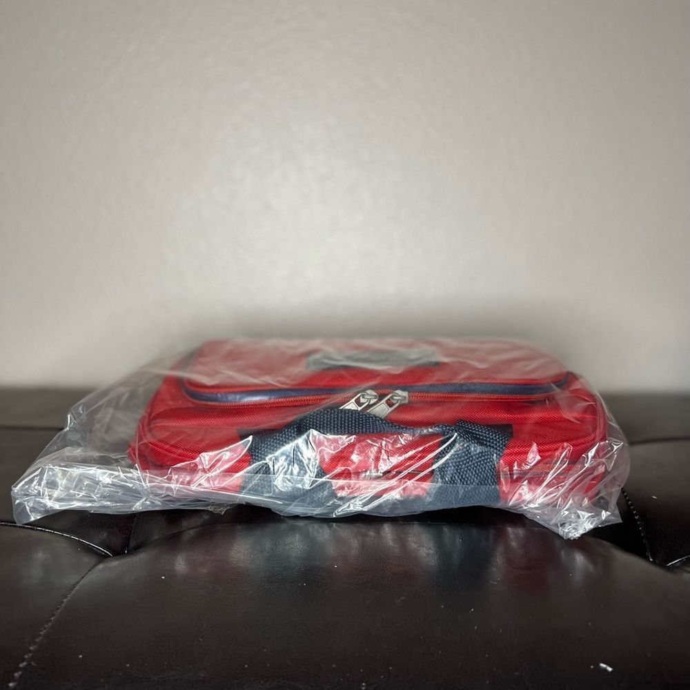 Tommy Hilfiger Delux Travel Organizer Red Blue Computer Case For Organiz… - Picture 8 of 8